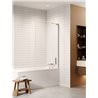 New Trendy Nesta Parawan nawannowy stały U 80x150 cm 8mm Active Shield 2.0 - wsp. kątowy (P-0194-WL)