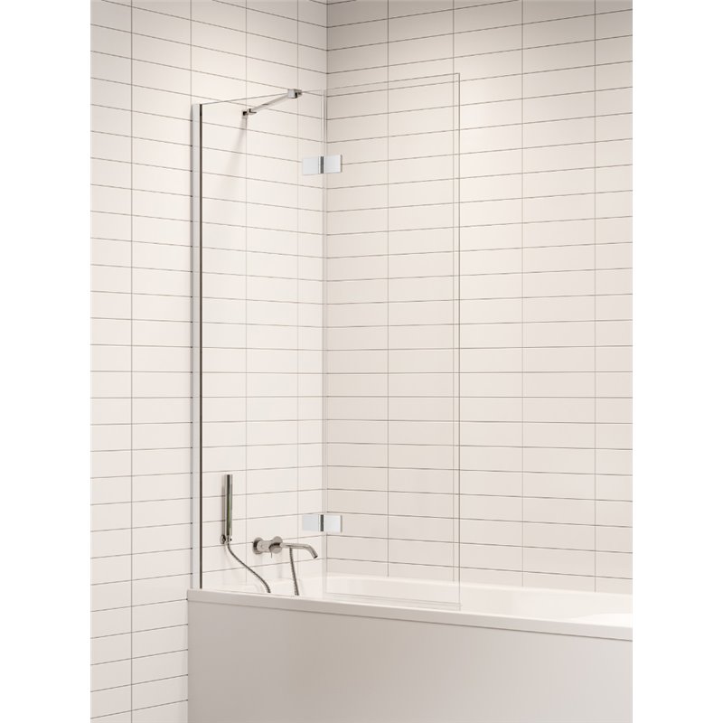 New Trendy Nesta Parawan nawannowy chrom 1D lewa 100x150 czyste 6mm Active Shield 2.0 (P-0227)