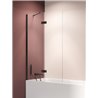 New Trendy Nesta Parawan nawannowy black 1D lewy 100x150 cm Active Shield 2.0 (P-0233)