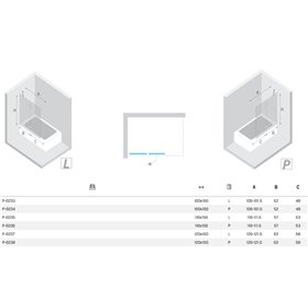New Trendy Nesta Parawan nawannowy black 1D prawy 120x150 cm Active Shield 2.0 (P-0238)