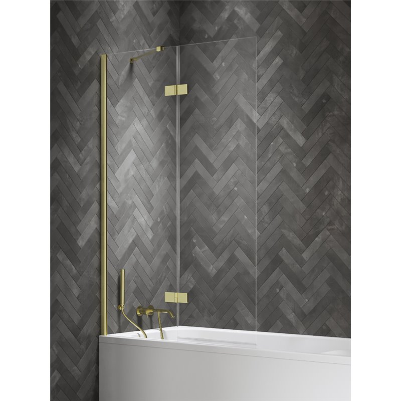 New Trendy Nesta Parawan nawannowy light gold 1D lewy 110x150 cm Active Shield 2.0 (P-0241)