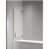 New Trendy Nesta Parawan nawannowy gold brushed 1D lewy 110x150 cm Active Shield 2.0 (P-0247)