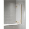 New Trendy Nesta Parawan nawannowy gold brushed 1D prawy 120x150 cm Active Shield 2.0 (P-0250)