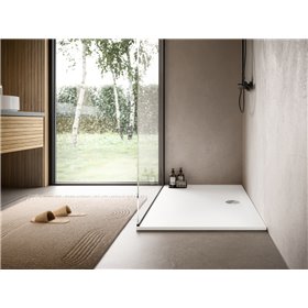 Ronal Bathrooms Air Brodzik prysznicowy prostokątny MineraLite 120x80 cm biały mat (W37A12008009)