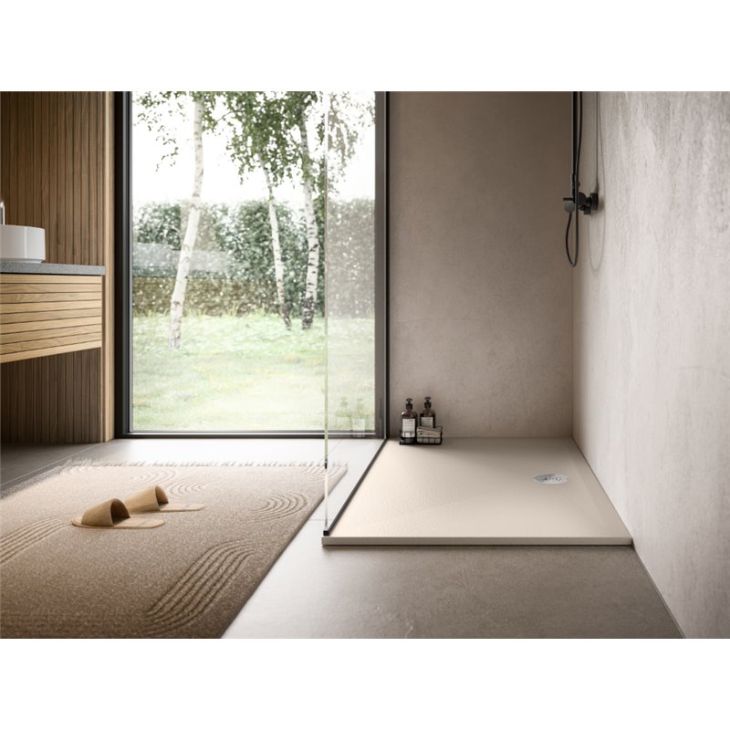 Ronal Bathrooms Air Brodzik prysznicowy prostokątny MineraLite 180x70 cm len (W37A18007015)