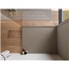 Ronal Bathrooms Calce Brodzik prostokątny asymetryczny MineraLite 220x100 cm len (W31AS22010015)