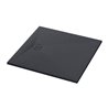 Ronal Bathrooms Calce Brodzik kwadratowy MineraLite 80x80 cm antracyt (W31Q08017)