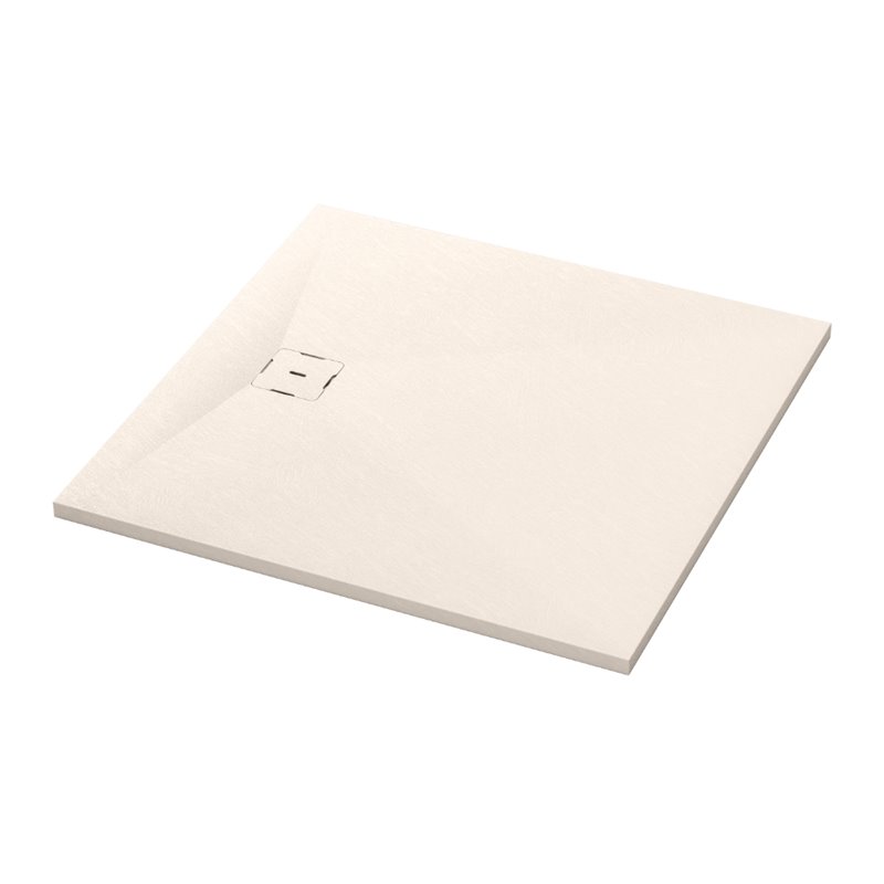 Ronal Bathrooms Calce Brodzik kwadratowy MineraLite 80x80 cm piasek (W31Q08018)