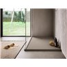 Ronal Bathrooms Dune Brodzik prostokątny MineraLite 110x90 cm len (W32AS11009015)