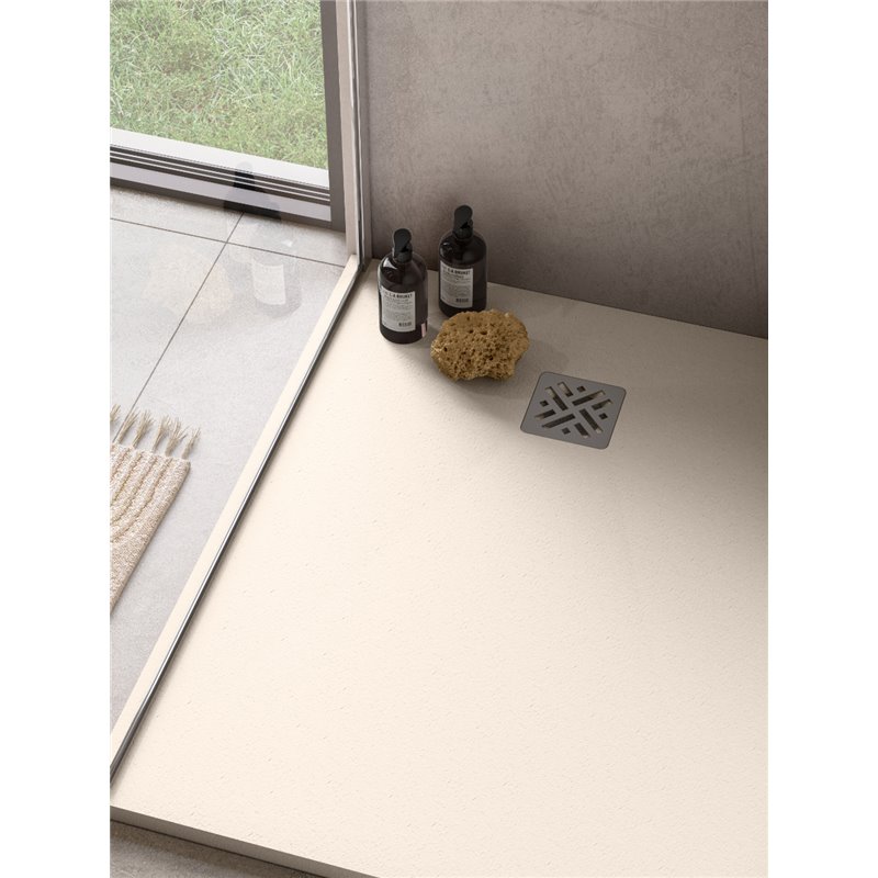 Ronal Bathrooms Dune Brodzik prostokątny MineraLite 110x100 cm piasek (W32AS11010018)