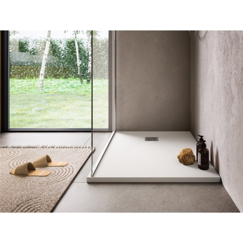 Ronal Bathrooms Dune Brodzik prostokątny MineraLite 180x80 cm biały mat (W32AS18008009)