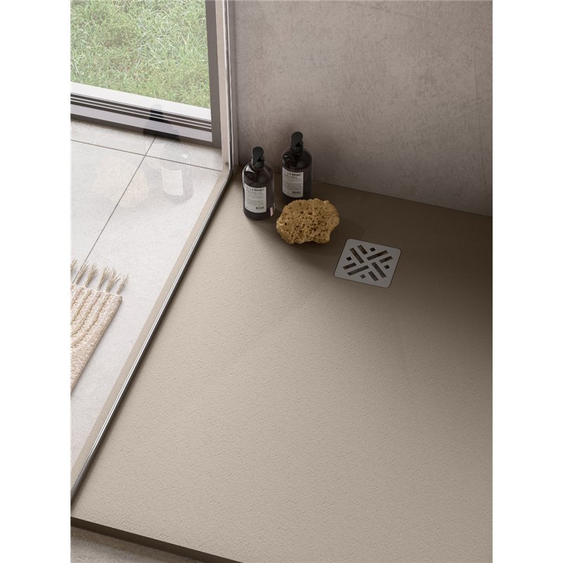 Ronal Bathrooms Dune Brodzik prostokątny MineraLite 180x80 cm len (W32AS18008015)