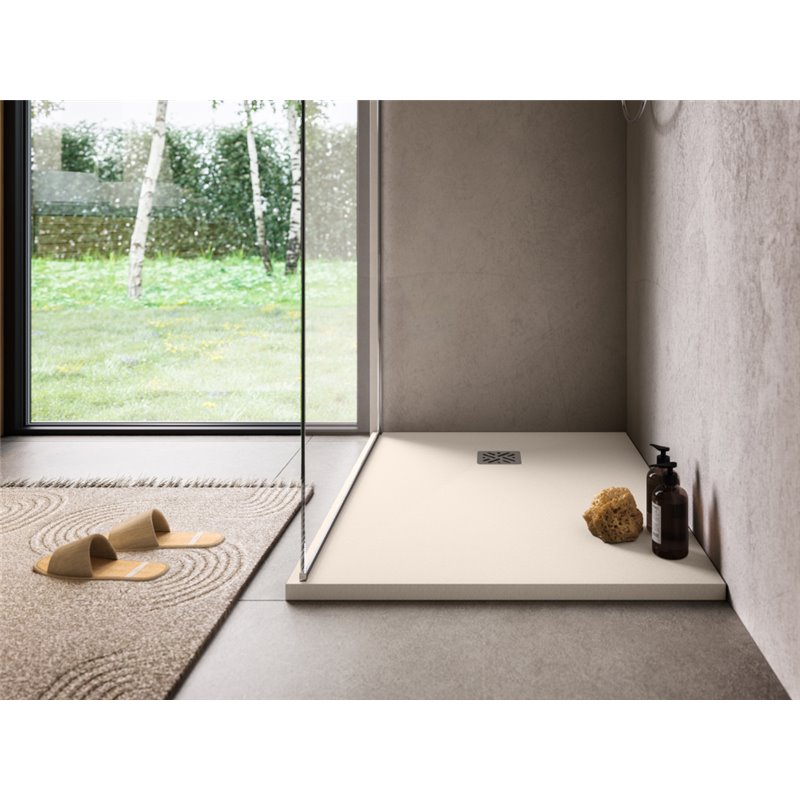 Ronal Bathrooms Dune Brodzik prostokątny MineraLite 180x80 cm piasek (W32AS18008018)