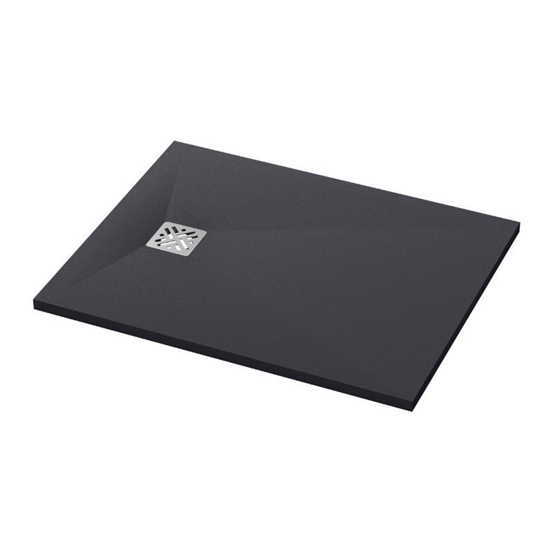 Ronal Bathrooms Dune Brodzik prostokątny MineraLite 230x70 cm antracyt (W32AS23007017)