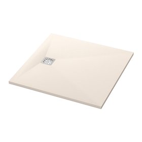 Ronal Bathrooms Dune Brodzik kwadratowy MineraLite 80x80 cm piasek (W32Q08018)