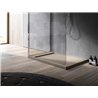 Ronal Bathrooms Rug Brodzik prostokątny kompozytowy 100x80 cm len (W30AS10008015)