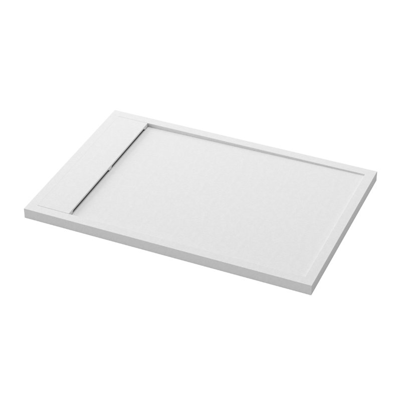 Ronal Bathrooms Rug Brodzik prostokątny kompozytowy 120x70 cm biały mat (W30AS12007009)