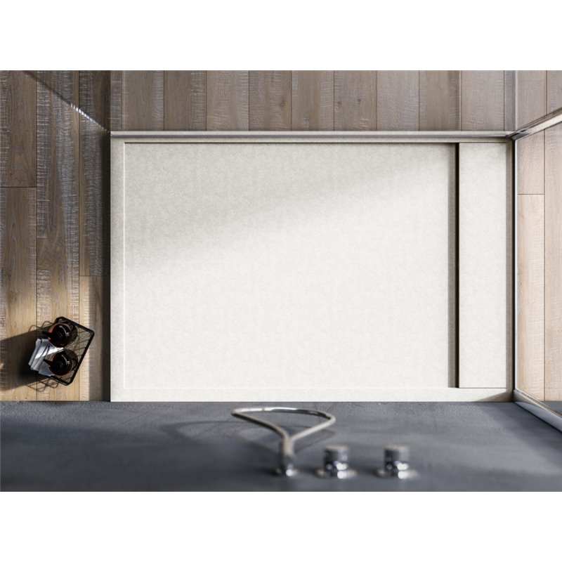Ronal Bathrooms Rug Brodzik prostokątny kompozytowy 120x70 cm biały mat (W30AS12007009)