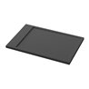Ronal Bathrooms Rug Brodzik prostokątny kompozytowy 140x80 cm szary (W30AS14008016)