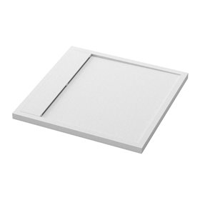 Ronal Bathrooms Rug Brodzik kwadratowy kompozytowy 80x80 cm biały mat (W30Q08009)