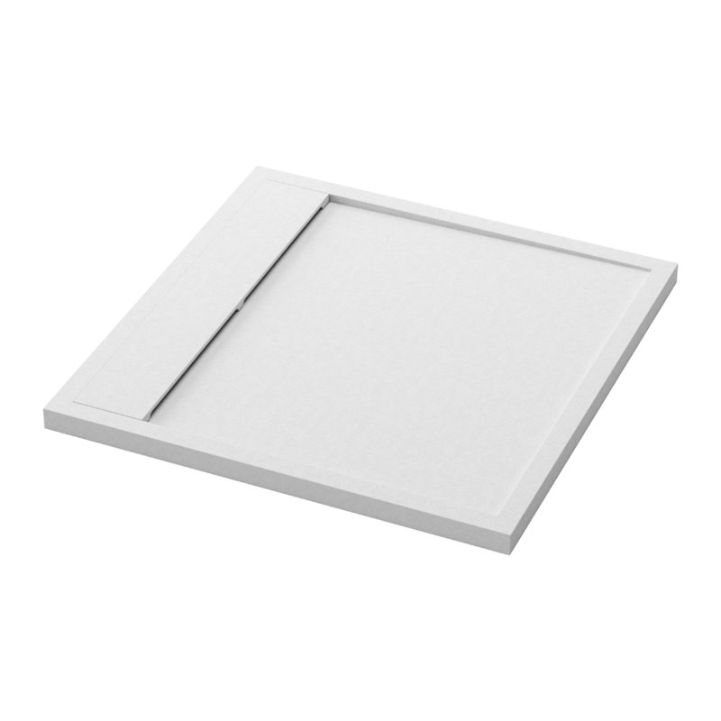 Ronal Bathrooms Rug Brodzik kwadratowy kompozytowy 90x90 cm biały mat (W30Q09009)