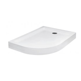 Besco Saturn 100 Brodzik Asymetryczny Kompaktowy Prawy 100x80