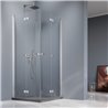 Vixor Vesa 8 CF2 Kabina prysznicowa kwadratowa chrom 100Lx100P cm (N10-22100-01-01L+N10-22100-01-01R)
