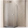 Vixor Vesa 6 CG2 Kabina prysznicowa prostokątna chrom 80Lx90P cm (N09-21080-01-01L+N09-21090-01-01R)