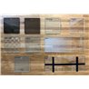 Vixor Sona 6 Lite RG2 Kabina prysznicowa półokrągła miedź szczotkowana 80Lx100P cm (N02-71080-93-01L+N02-71100-93-01R)