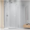 Vixor Sona 6 Lite PG1 Kabina prysznicowa pięciokątna lewa chrom 90x90 cm (N02-40000-01-01L+N02-42104-00-01)