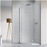Vixor Sona 6 PG1 Kabina prysznicowa pięciokątna prawa chrom 100x100 cm (N01-40000-01-01R+N01-42106-00-01)