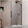 Vixor Milo 8 L DG1 Drzwi prysznicowe przesuwne prawe czarny mat 120 cm (N05-09622-54-01R, N05-80580-00-01)