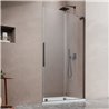 Vixor Milo 8 L DG1 Drzwi prysznicowe przesuwne prawe gunmetal szczotkowany 120 cm (N05-09622-92-01R, N05-80580-00-01)