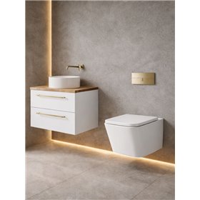 Uptrend Gravis miska wc biały połysk rimless (TR2216)
