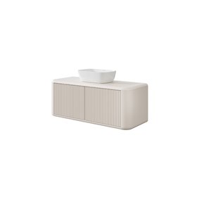Uptrend Maiori szafka z blatem 120 cm 2D0S kuszący kaszmir - wariant drzwi Tip-On (006-SU120-02)