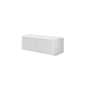 Uptrend Maiori szafka z blatem 140 cm 2D0S zamrożona biel - wariant drzwi Tip-On (006-SU140-01)