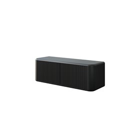 Uptrend Maiori szafka z blatem 140 cm 2D0S czarna noc - wariant drzwi Tip-On (006-SU140-04)