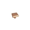 Uptrend Nook zestaw szafka z umywalką 55 cm 2D0S biały mat - uchwyt miedź (010-SU55-02+TR41366)
