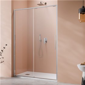 Vixor Tiso 6 DG1 Drzwi prysznicowe przesuwne lewe chrom 110 cm (N13-01110-01-01L)