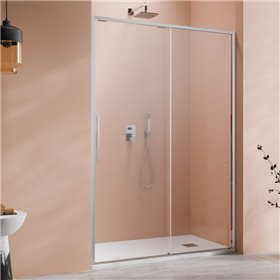 Vixor Milo 6 DG1 Drzwi prysznicowe przesuwne prawe chrom 110 cm (N13-01110-01-01R)
