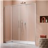 Vixor Tiso 6 DG2 Drzwi prysznicowe przesuwne chrom 170 cm (N13-06170-01-01)