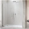 Vixor Tiso 6 lite DG2 Drzwi prysznicowe przesuwne chrom 150 cm (N14-06150-01-01)