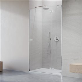 Vixor Sona 6 DG1 Drzwi prysznicowe otwierane na zewnątrz lewe chrom 80 cm (N01-01080-01-01L)