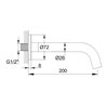 Kohlman Axel Brushed Copper Wylewka wody (QW230ABC)