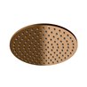 Kohlman Axel Brushed Copper Zestaw prysznicowy z deszczownicą 25cm (QW210ABCR25)