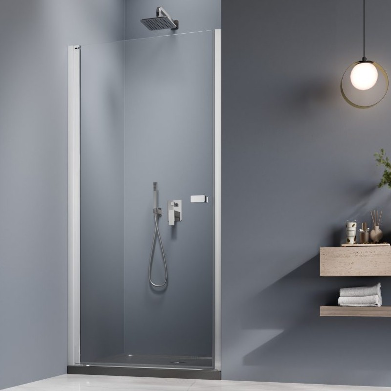Vixor Vesa 8 DW1 Drzwi prysznicowe wahadłowe lewe chrom 70 cm (N10-00070-01-01L)
