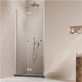 Vixor Vesa 6 DF1 Drzwi prysznicowe składane lewe chrom 90 cm (N09-04090-01-01L)