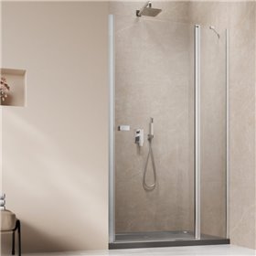 Vixor Vesa 6 DG1 Drzwi prysznicowe wahadłowe prawe chrom 90 cm (N09-01090-01-01R)