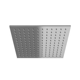 Kohlman Axel Brushed Nickel Deszczownica kwadratowa 25 x 25 cm grafit (Q25EBN)