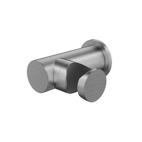 Kohlman Axel Brushed Nickel Uchwyt słuchawkowy (QW004EBN)